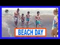 Beach Day VLOG102 | TheShimrays