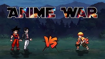 Demon King Muzan OP & Goku DBS V3.5 OP VS Zenitsu Chaos OP in Jump Force Mugen