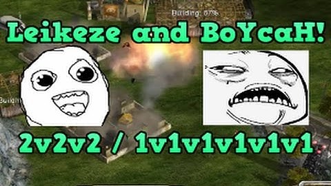 Some CNC:Zero Hour with my Brother Leikeze FFA/2v2v2