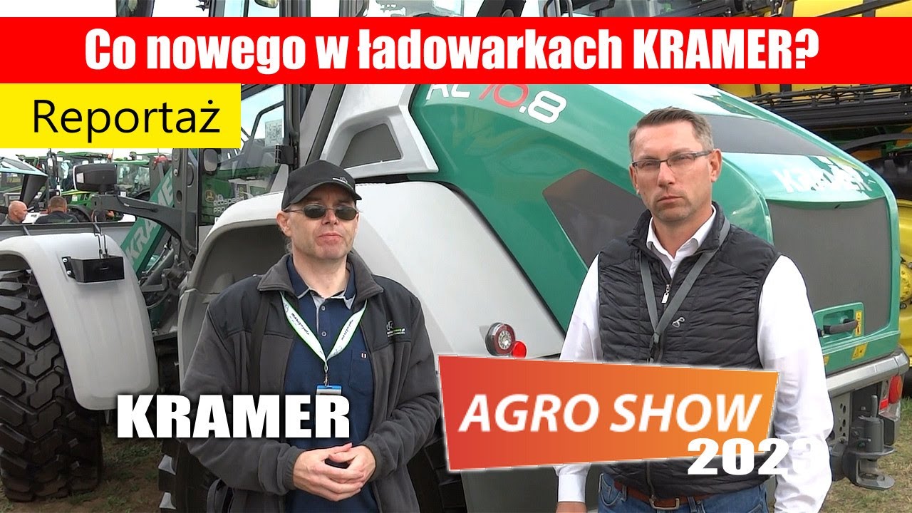 maxresdefault Ładowarki KRAMER   co nowego? Agro Show 2023