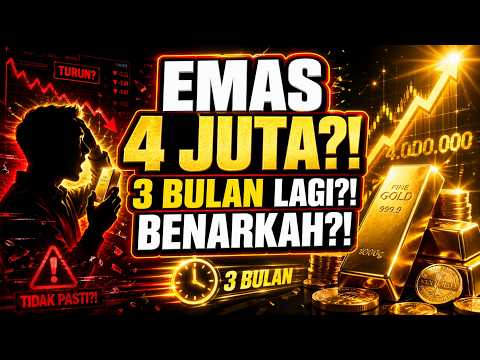 PREDIKSI EMAS  3 BULAN KEDEPAN BENARKAH BISA TEMBUS 4 JUTA PER GRAM?