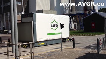 Roller conveyor outdoor AGV