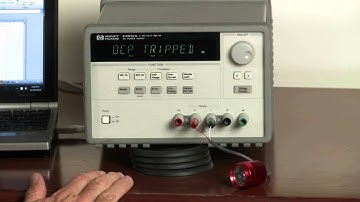 DUT Protection Using CC Limit and Over Current Protection Front Panel & Programming