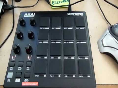 DublM shows you how to use your MPD218 in MPC essentials