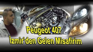 Peugeot 407 İzmirden Gelen Misafirim KGN Led Ampul , İp Neon Yapıldı #EvdeKal