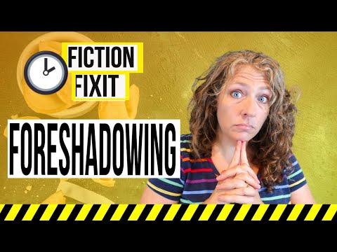 WHAT IS FORESHADOWING IN LITERATURE | 3-Minute Fiction Fixit