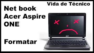 Como instalar o Windows 7 no notebook Acer Aspire One?