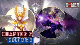 D-Men The Defenders Campaign Chapter 2 map 5, Android Gameplay, Heroes arangement screenshot 4