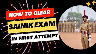 How to Clear SAINIK EXAM - AISSEE in First Attempt | Strategy Released 😱 screenshot 1
