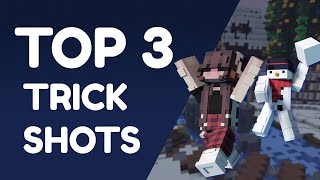 CubeCraft - Top 3 Clips - Snowman Survival Trickshots!