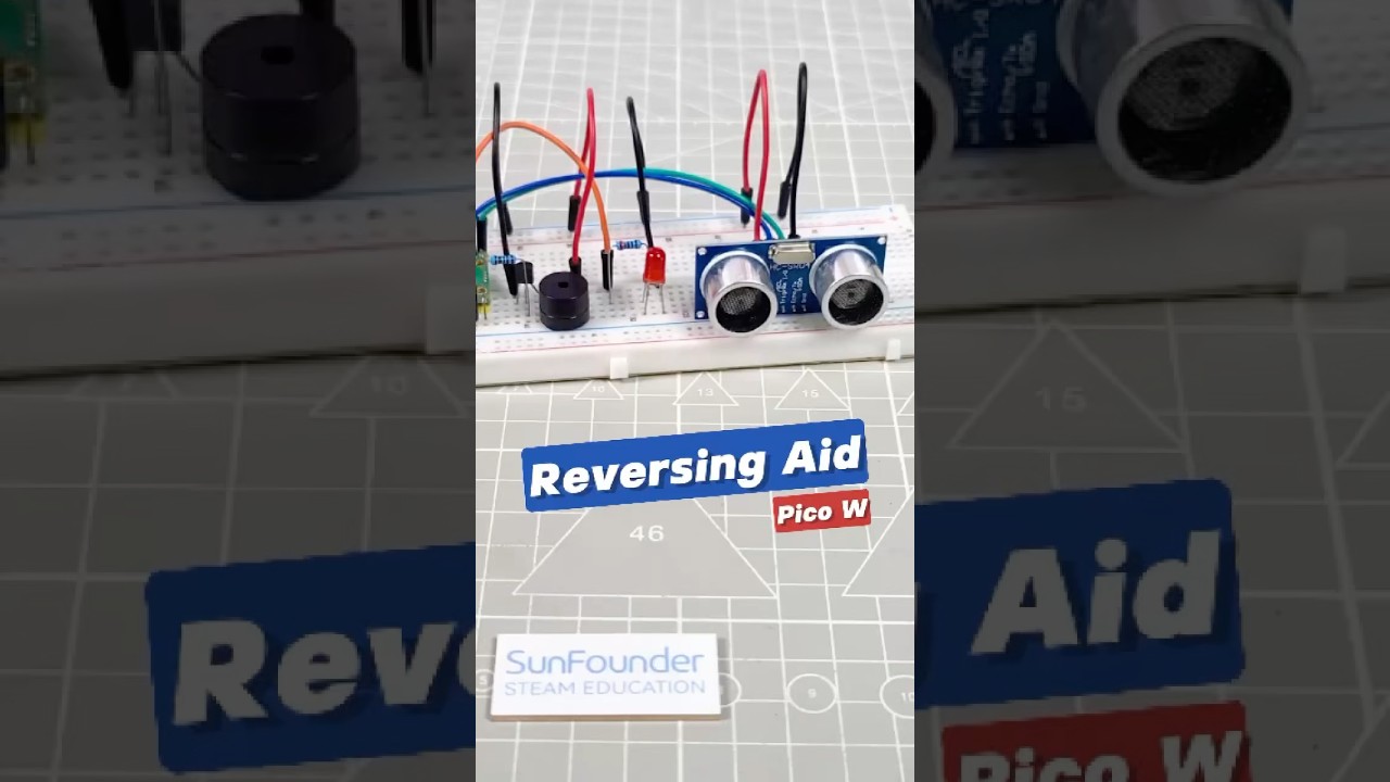 DIY Reversing Aid with Raspberry Pi Pico W 🚗🔧