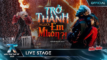 TRỞ THÀNH NGƯỜI EM MUỐN – Jey B cảm ơn chính mình vì những nỗ lực bền bỉ | Say Hi 2025 [Livestage]