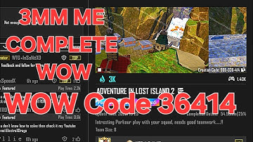 Bgmi wow Parkour map code 36414 | Adventure dark land Parkour | #bgmilive#bgmi #pubg #pubgmobile#wow