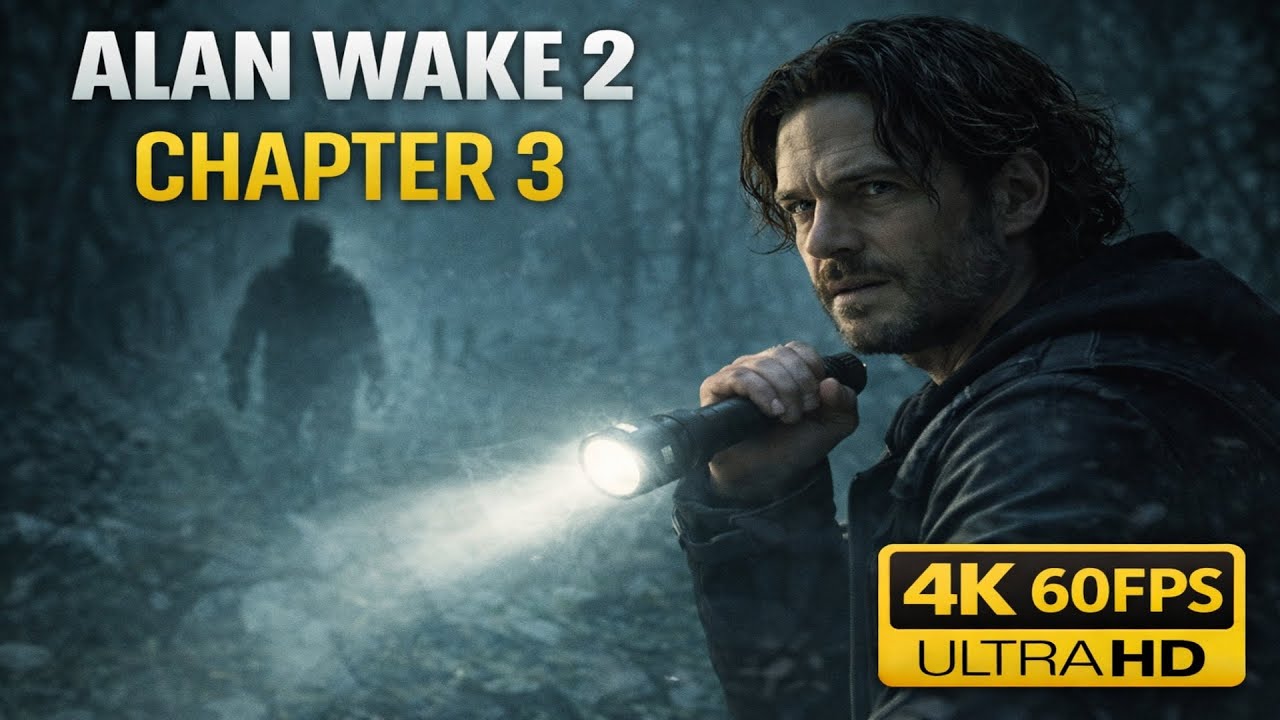 ALAN WAKE 2 – Chapter 3 Full Gameplay | No Commentary | PC 4K 60FPS UltraHD