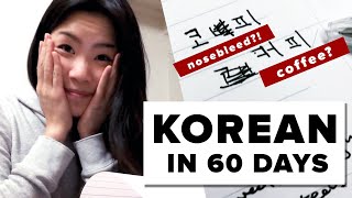 I Tried To Learn Korean In 60 Days