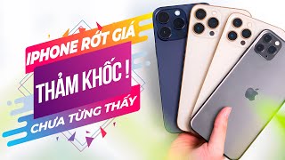 IPHONE RỚT GIÁ THẢM KHỐC !!! CẬP NHẬT BẢNG GIÁ XONG BỖNG THÀNH NGƯỜI TỐI CỔ !