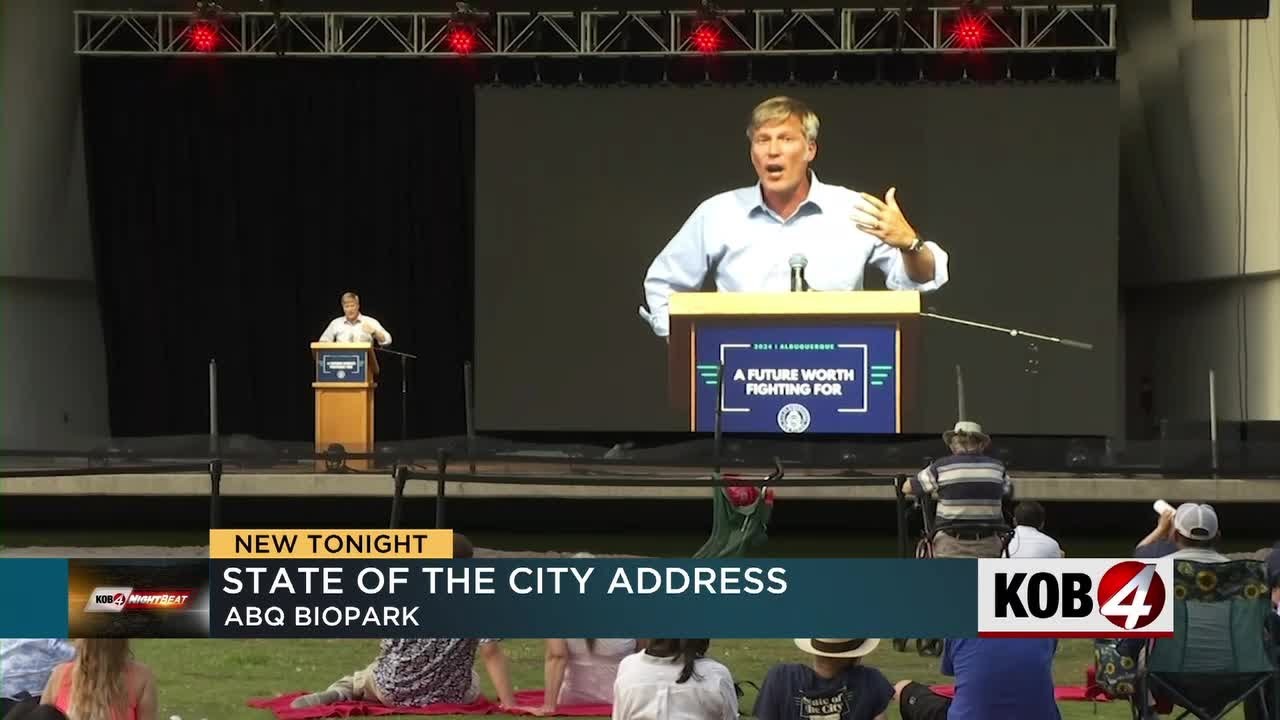 Albuquerque residents attend annual 'State of the City' address - YouTube