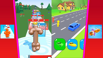 Tall Man Run Vs Shape Shifting all levels android iOS gameplay walkthrough 4K Nr 88