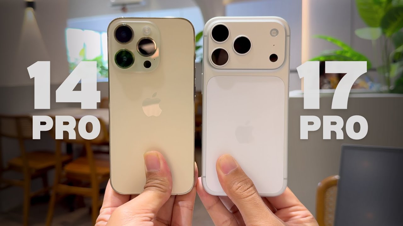 iPhone 14 Pro против iPhone 17 Pro: почему обновление наконец-то того стоит