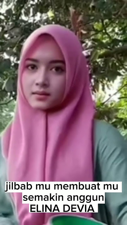 Elina Devia jilbab pink#shorts