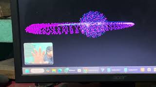 3d particles hand gestures 
