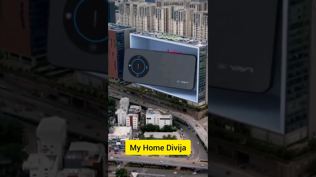 Amazing Sky Line of HITEC City in Lava Mobile Ad 