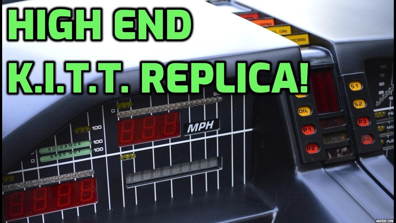 Knight Rider 1984 Pontiac Trans Am K.I.T.T. Replica High End Build Photos