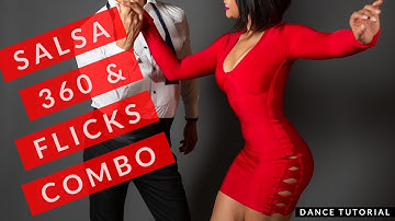 Dance Tutorial: 360 Salsa & Hand Flicks Combo (Nery & Serena)