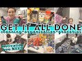 GET IT ALL DONE // EXTREME CLEANING MOTIVATION // GROCERY HAUL + HOMEMAKING MOTIVATION 2021