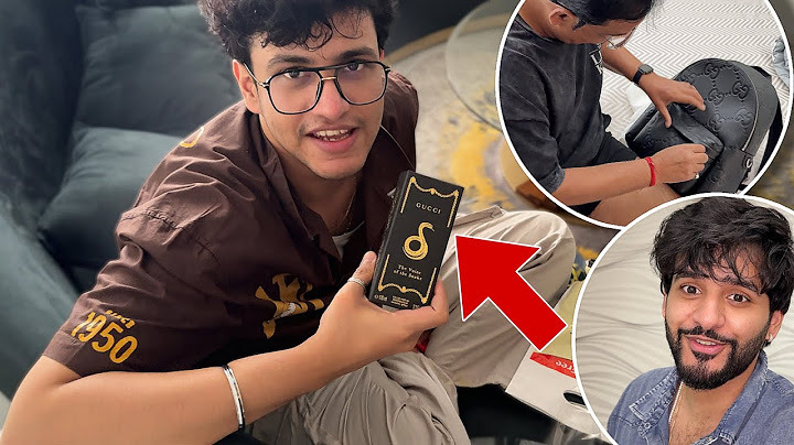 Abhishek ne apne birthday pe sabko diye gift 🎁