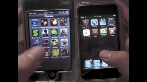 Folders on an iPod touch 1G or iPhone 2G running 3.1.3