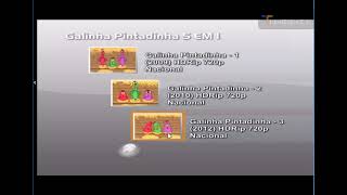 Menu Dvd Galinha Pintadinha 5 Em 1