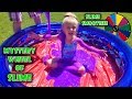 Mystery Wheel of Slime Challenge!!! Giant Slime Smoothie in a Pool! I Mixed All My Slime together!