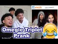 OMEGLE TRIPLET PRANK || Clone prank