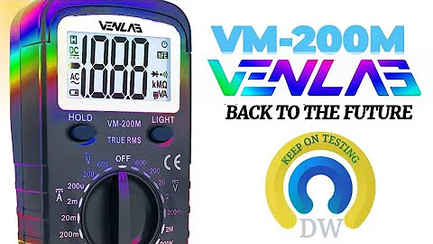 VENLAB VM-200M CHEAP-O Multimeter Review & Teardown!