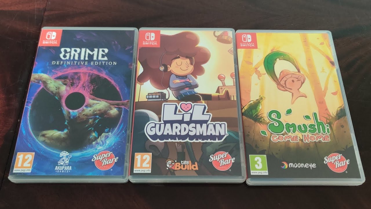 Super Rare Games Triple Pack 116-118 Nintendo Switch