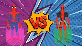Spider-Man vs Deadpool - Dance Battles