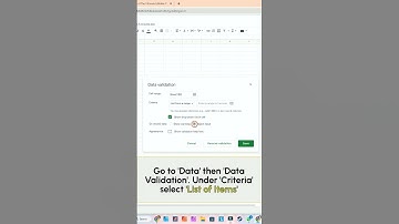 Add emoji drop-down lists to Google Sheets #shorts #googlesheets #googlesheetstutorial #emoji