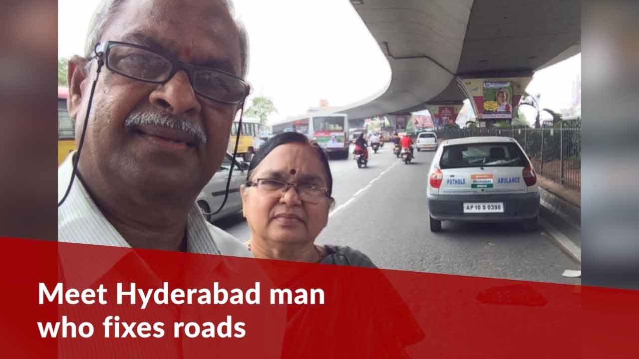Meet the ‘Road Doctors’ on a mission to fill potholes on Hyderabad roads