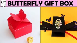Exploding Gift Box - DIY Butterfly Gift Box