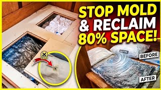 Will Vacuum Bags Save Us? Can We Save 80% Space and Stopping Mold ⚓️ Ep. 108