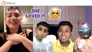 I RIZZED EVERY GIRL THAT I MET ON OMETV | MONEKEY APP | Best Reactions 💞