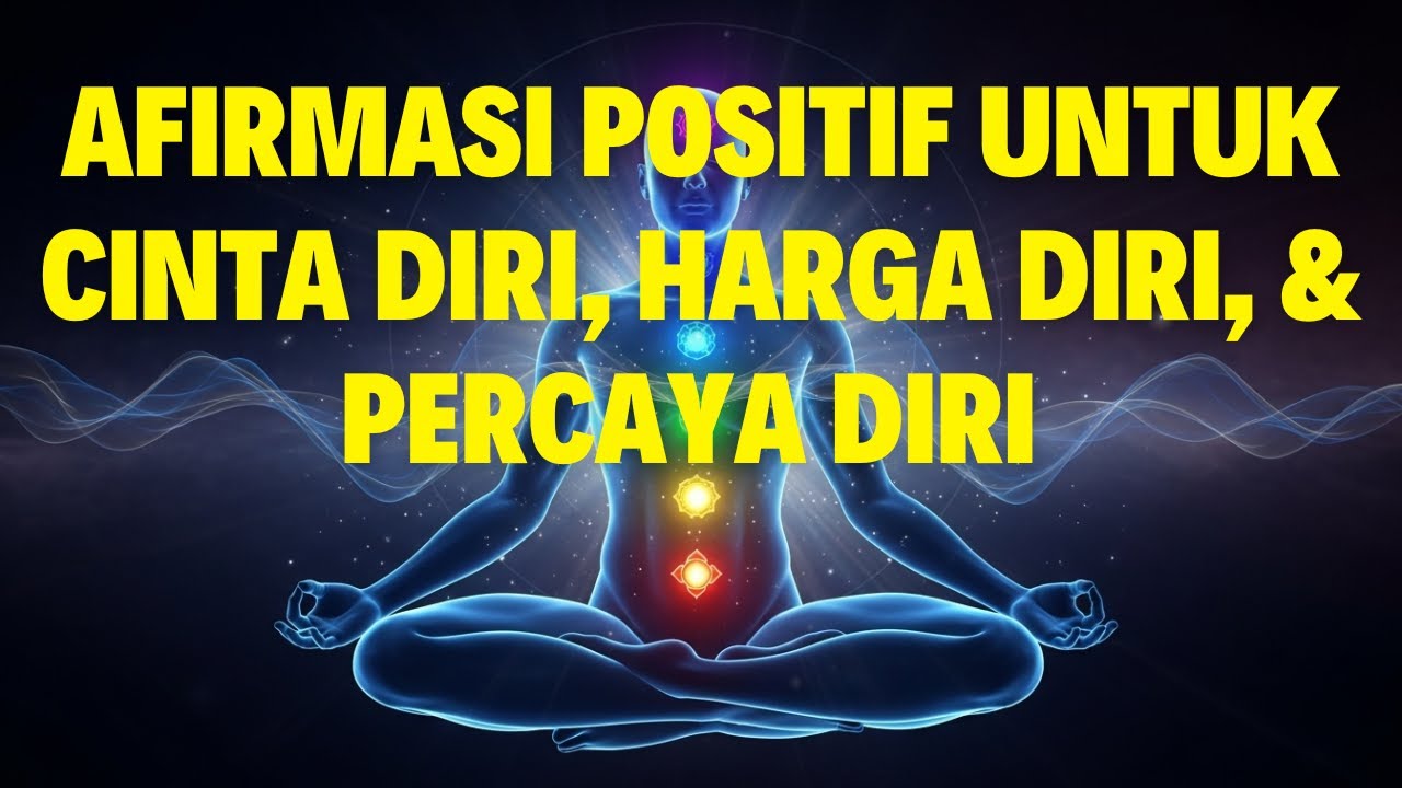 Afirmasi Positif untuk Cinta Diri, Harga Diri, & Percaya Diri ✨ Hidup Lebih Bahagia & Tenang