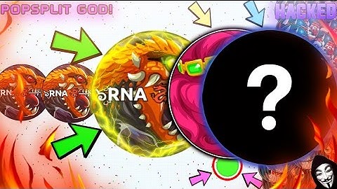 Agar.io - *NEW* "POPSPLIT KING?!" // MEGA POPSPLIT HACKED! // IMPOSSIBLE DOUBLESPLIT!