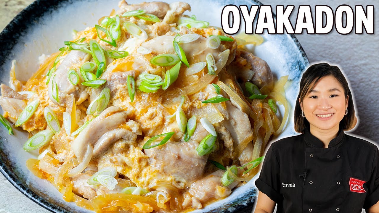 Japanese Chicken and Egg Rice - Comfort Food For Chilly Days!
