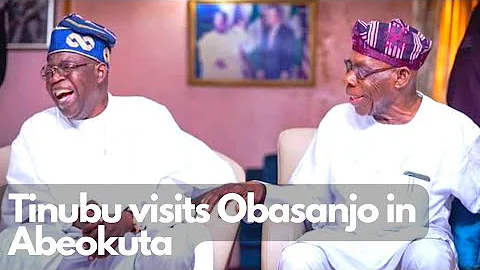 Tinubu visits Obasanjo in Abeokuta over presidential bid