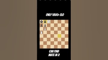 Find Mate in 2 ✨ Only 1% Can Crack This Chess Puzzle!