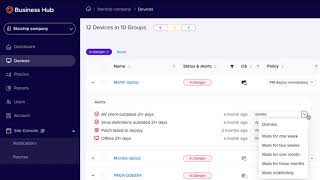 Manage your alerts and notifications