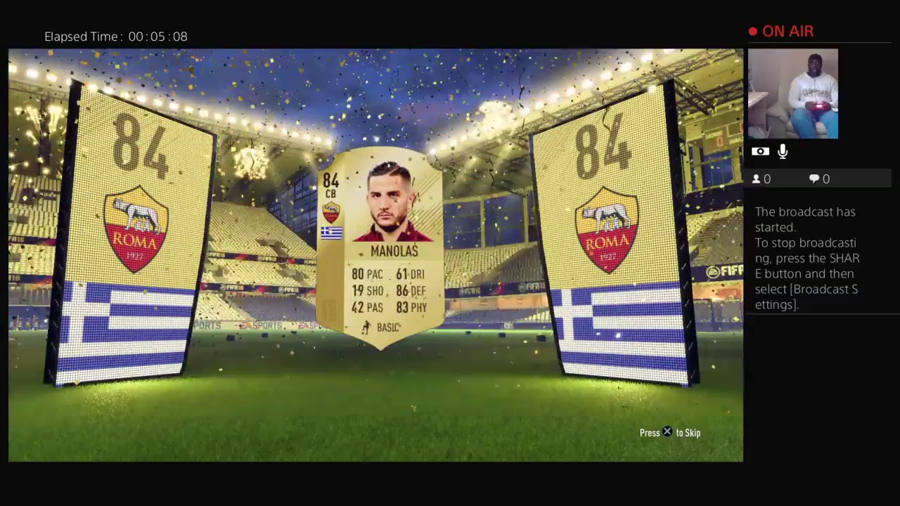 Fifa 18 first pack opening