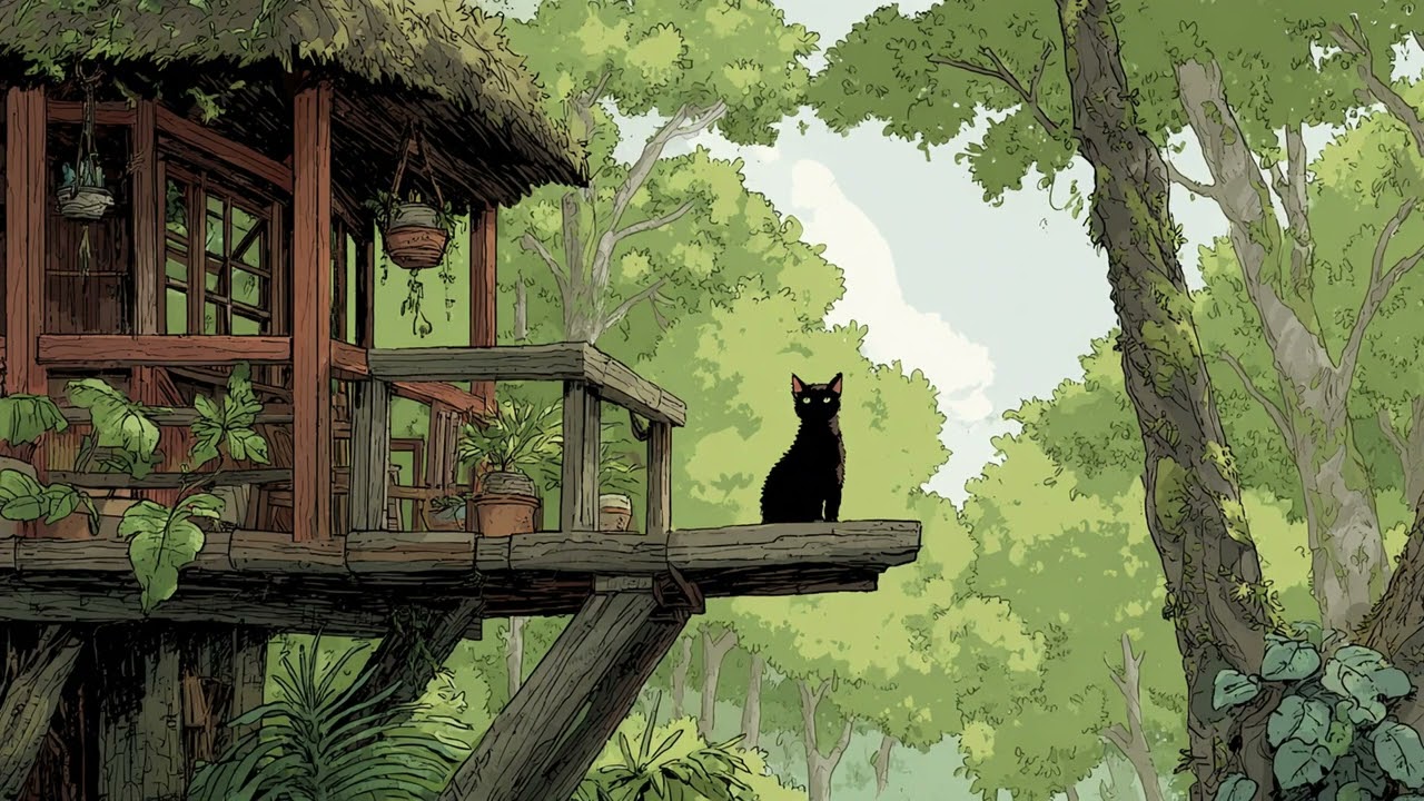 [Playlist] (no mid roll ads) Whiskers in the Wilderness | Lofi & Classical Music